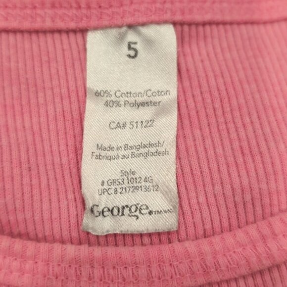 BUNDLE Of 3 Tshirts Tank Top Summer Neon Unicorn Glitter George Okie Dokie - Picture 4 of 12